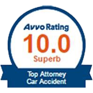 Avvo Rating 10.0 Superb | Top Attorney Car Accident